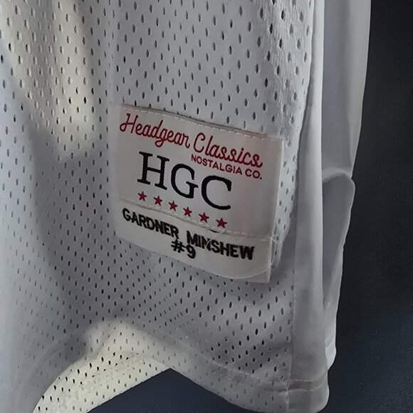 Share Gardner Minshew Authentic White High School Football Jersey, Size L - Picture 2 of 5